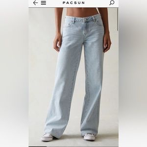 Rhinestone Low Rise Pacsun Jeans